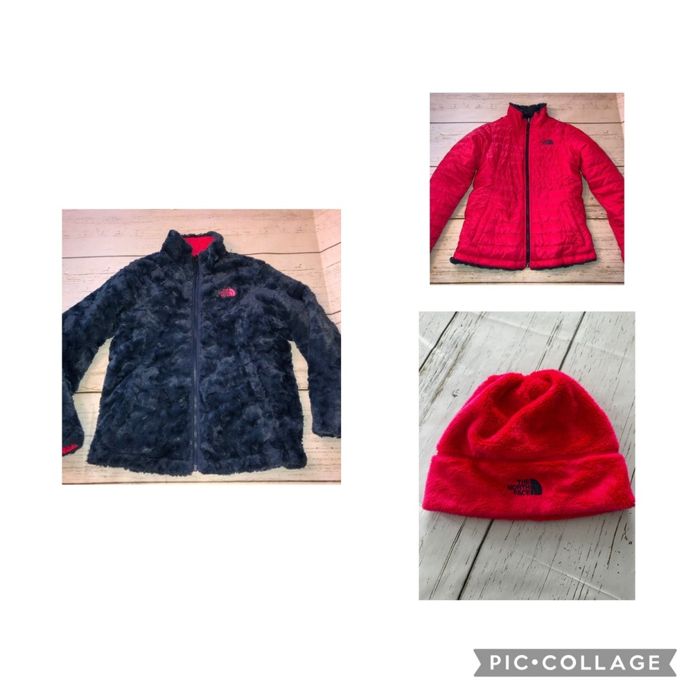 The North Face reversible puffer jacket